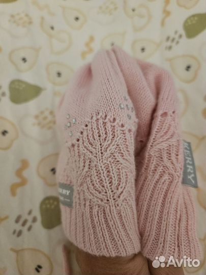 Шапка детская демисезонная от 0 до 6 мес