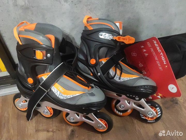 Ролики взрослые женские 38-41р