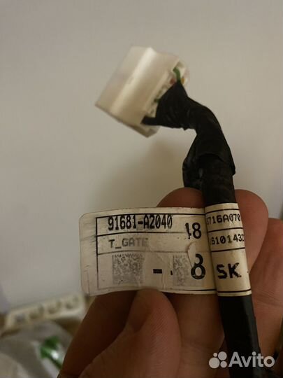 Проводка двери багажника KIA ceed хэтчбек