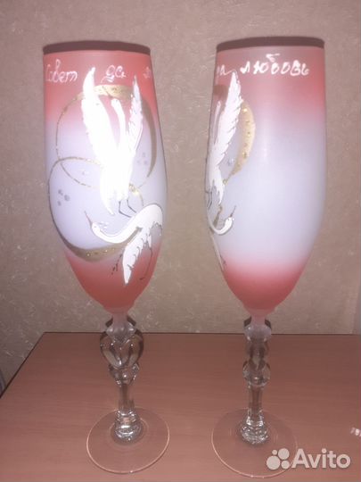 Свадебные фужеры