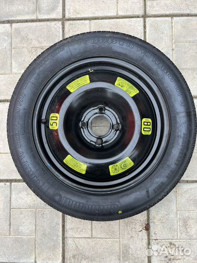 Запаска на peugeot 2008, 2014 года