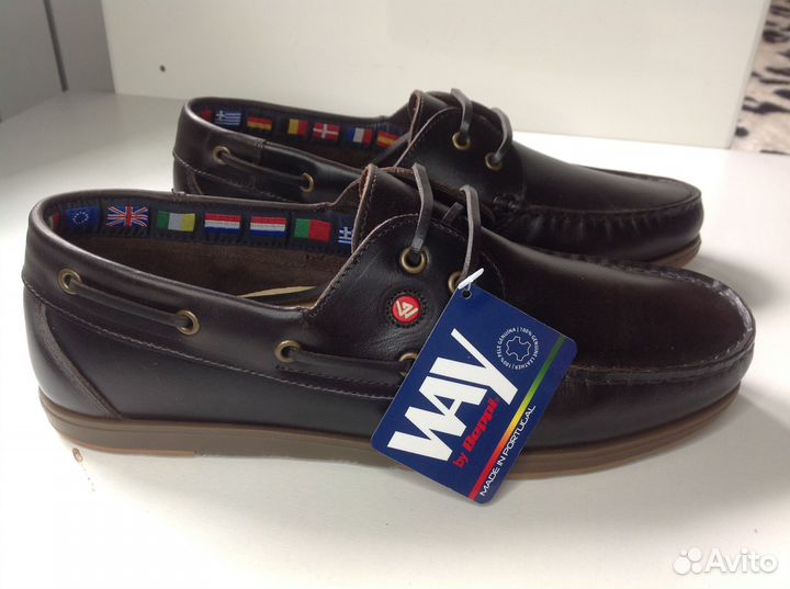 Топсайдеры Way by beppi 42 на 41 стелька 27 см