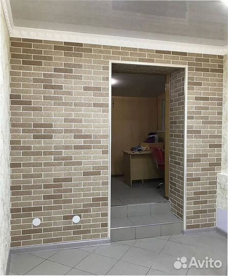 Декоративное покрытие амк под кирпич для отделки