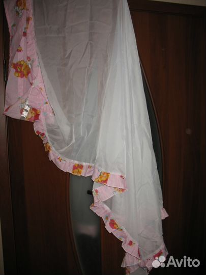 Новая Красивая без конструкции занавесочка