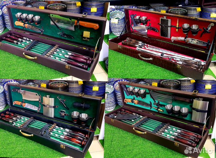 Шашлычный набор, шампуры