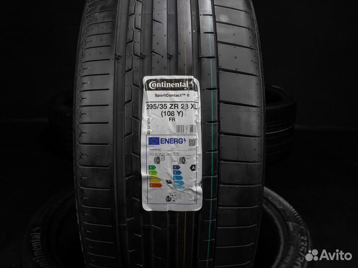 Continental SportContact 6 335/30 R23 и 295/35 R23 105Y
