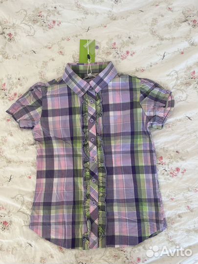 Блузка текстильная для девочек