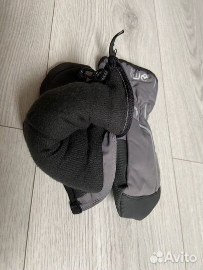 Зимние варежки краги для мальчика 2-3 года