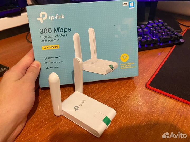 Wi-Fi адаптер TP-link TL-WN822N