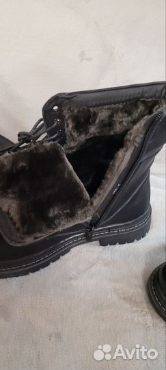 Полусапоги зимние мужские (берцы) 42р