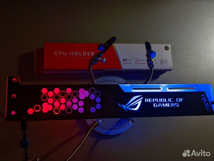 Держатель Подставка Видеокарты RGB
