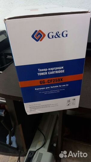 Тонер картридж на hp