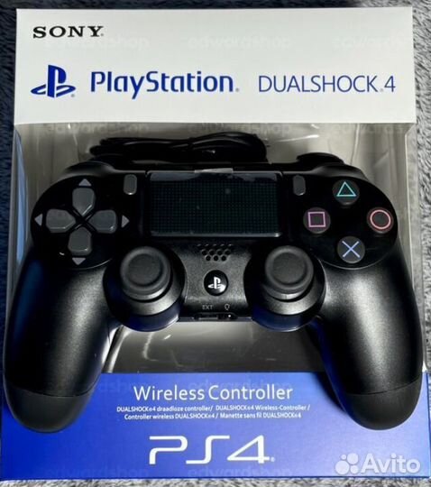 Джойстики Sony PS4 геймпад белый черный