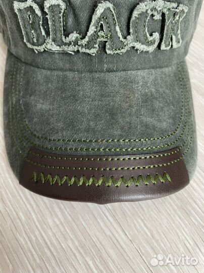 Бейсболка кепка джинсовая с надписью