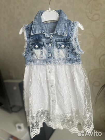 Платье для девочки 110