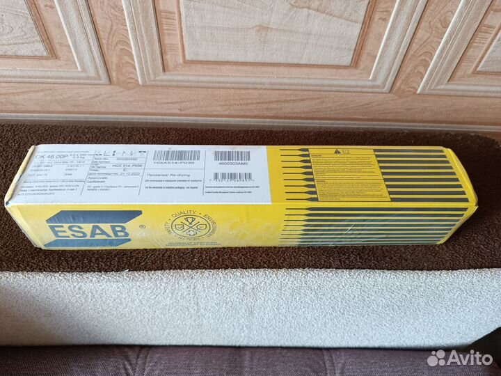 Электроды esab ок 46 3мм