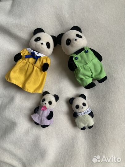 Sylvanian families семья панд