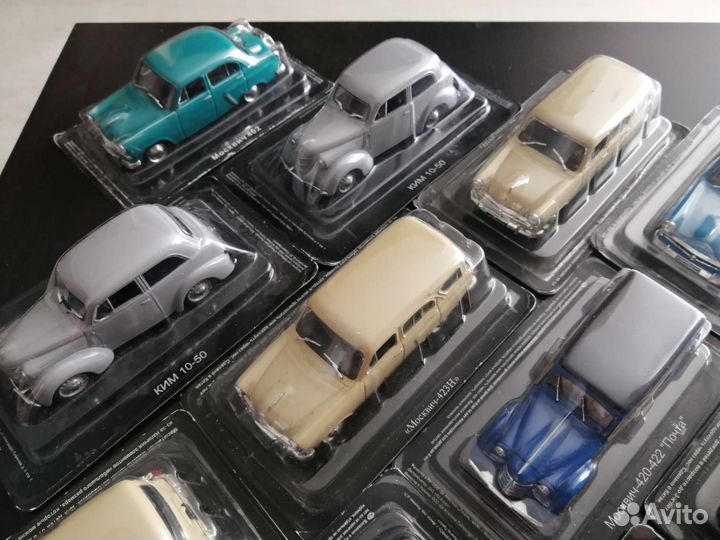 Автолегенды СССР 1/43 москвичи