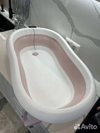 Ванночка для купания с термометром