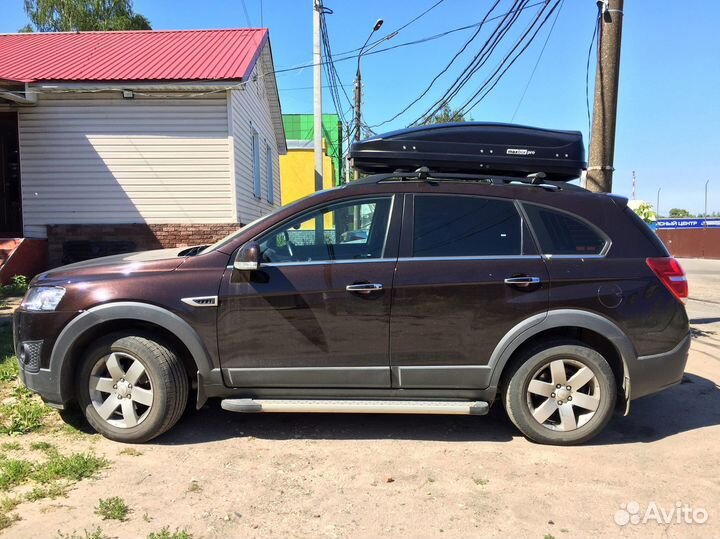 Автобокс на крышу для Chevrolet Captiva новый
