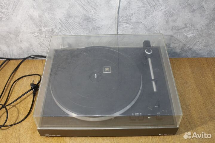 Проигрыватель пластинок RFT ziphona MA 2400 ГДР