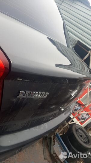 Крышка багажника на renault logan 2