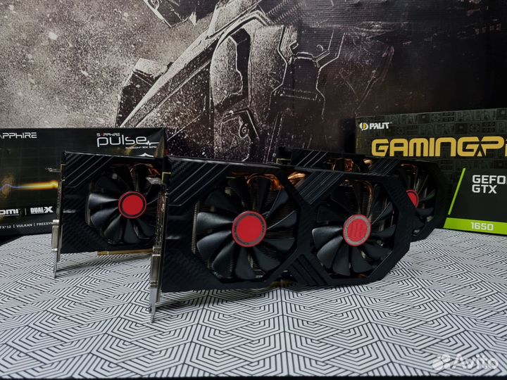 Видеокарты RX 580 8GB 2304SP