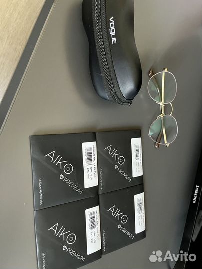 Очки Vogue и линзы Aiko Premium