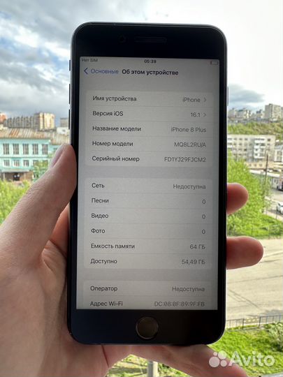 iPhone 8 plus 64gb gray”