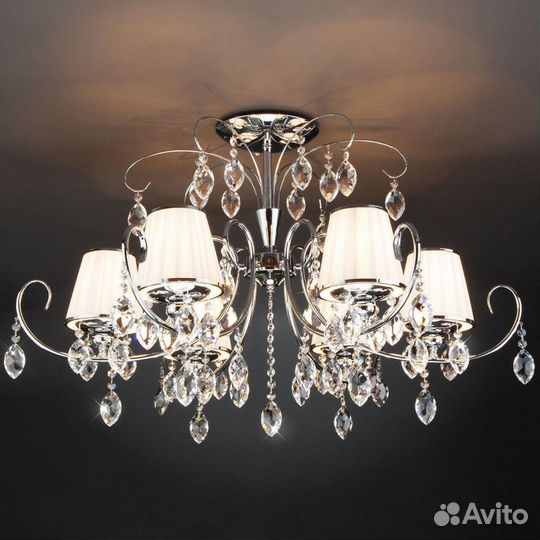 Люстра в спальню модерн