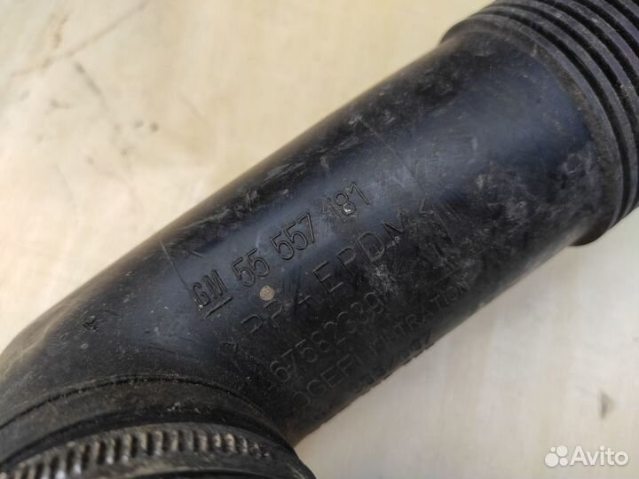 Патрубок дроссельной заслонки 1.0 1.2 1.4 Corsa D