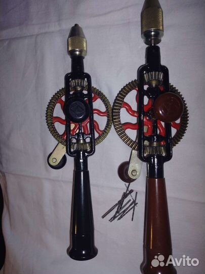 Дрель ручная СССР механическая