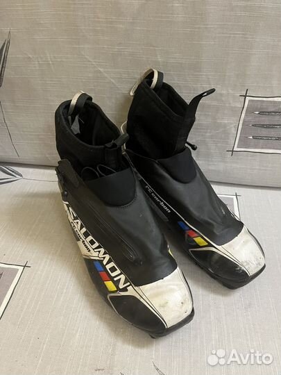 Лыжные ботинки salomon rc carbon классические