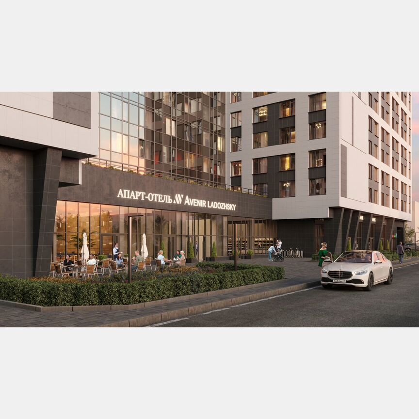 Апартаменты-студия, 25,7 м², 4/14 эт.