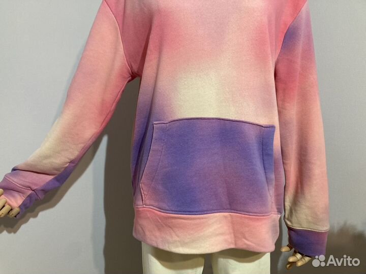 Свитшот оверсайз с капюшоном 44 46 Hollister