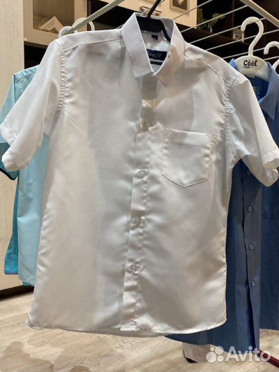 Рубашки школьные и брюки 146-158