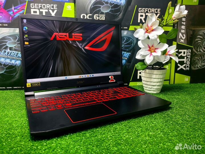 Игровой ноутбук Acer Nitro 5 на GTX 1650 Ti 4 Gb