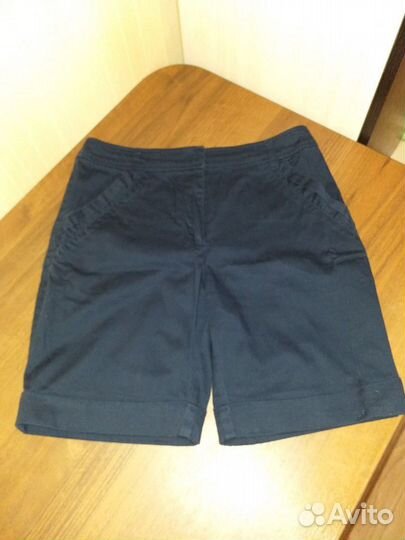 Шорты тёмно- синие, х/б
