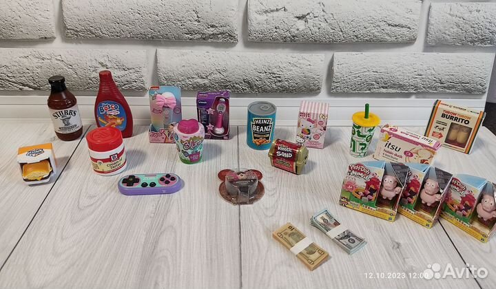 Игрушки из шаров mini brands и mini brands toys