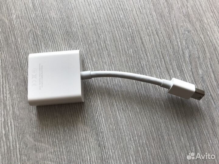 Адаптер Apple a1305, MiniDisplayPort в DVI