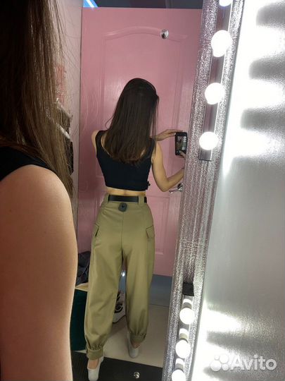 Брюки джоггеры женские