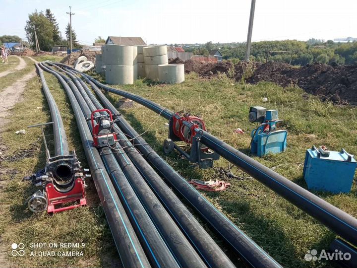 Сварка пнд труб. Дачный водопровод