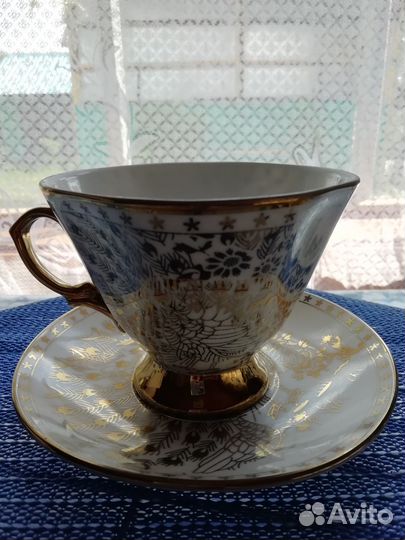 Чайная пара фарфор