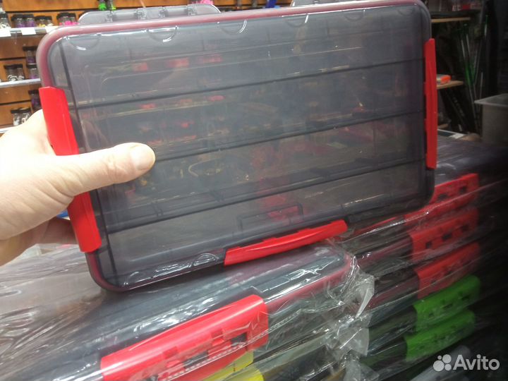 Тонированная коробка большая (под 14 наших банок)