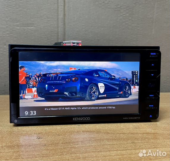 Kenwood MDV-D504BTW BT/ USB / SD / Япония