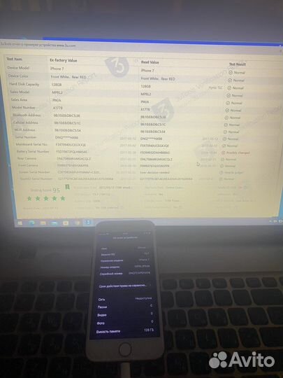 Телефон iPhone 7 128gb