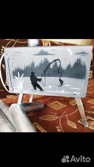 Теплообменник для зимней палатки