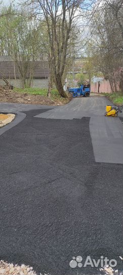 Укладка асфальта. Асфальтирование