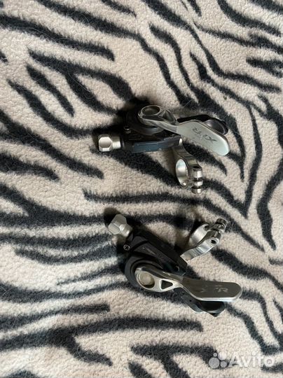 Манетки Shimano XTR, переключатели Deore SLX