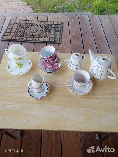 Чайная пара фарфор